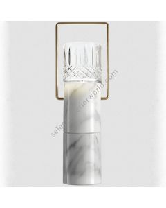 Italamp ELSA Calacatta Marble Table Lamp 8143/L