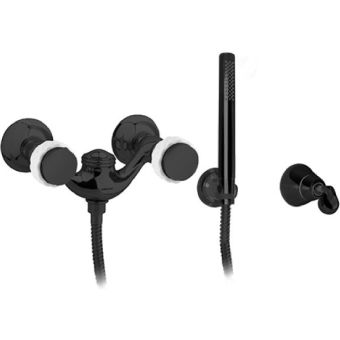 Bronces Mestre / Bath-Shower Fittings / Shower mixer with white porcelain 065519.000.84