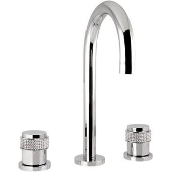 Bronces Mestre / Washbasin Fittings / Three holes basin set with Swarovski 071401.H00.50