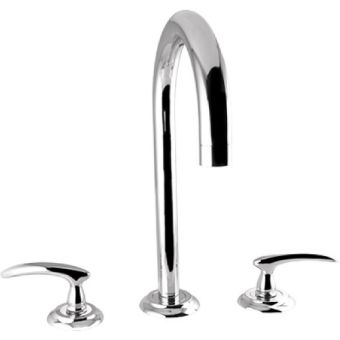 Bronces Mestre / Washbasin Fittings / Three holes basin set 072001.000.50