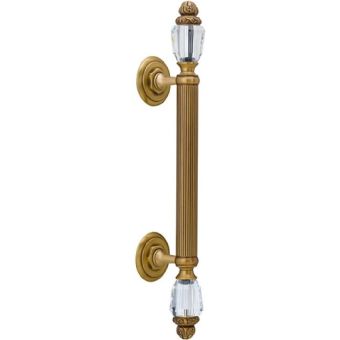Bronces Mestre / Door Handles / Clasica set 465mm on rosettes with Swarovski crystal 0N4767.C00.44