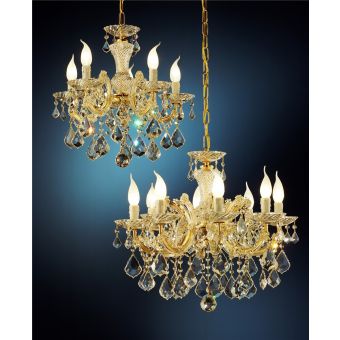 Italian Luxury Lighting / Chandeliers / Maria Theresa 5 Lights 1050 005
