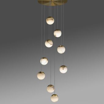 Boyd Lighting / Pendants & Suspension Lights / Callisto Nine and Twelve 10848/10849