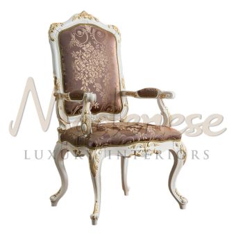 Modenese Luxury Interiors / Armrest Chairs / Regal Upholstered 15528