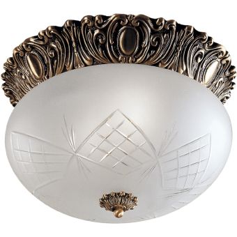 Possoni / Antique brass ceiling light / Lena 20035