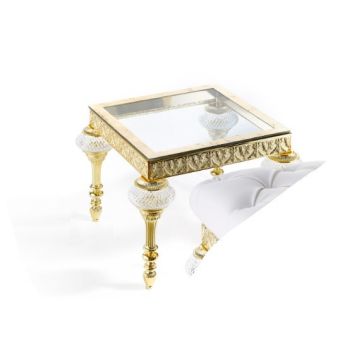 Il Paralume Marina / Coffee Tables / Casting Brass & Italian Cristals Elements 2100/TABLE/P/G