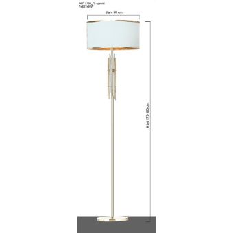 Il Paralume Marina / Floor Lamps / 2180/FL