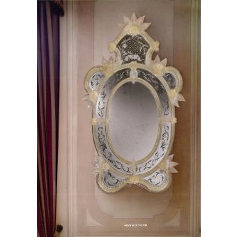 Italian Luxury Lighting / Wall Mirrors / Vintage Venetian Murano Glass 440S