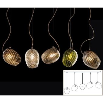 Italamp / Pendants & Suspension Lights / Nuce 5-Light 4011/S Comp.C