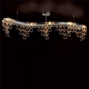 Patrizia Volpato / Island Lighting / Legami Handcrafted Murano Glass 24 Karat Gold