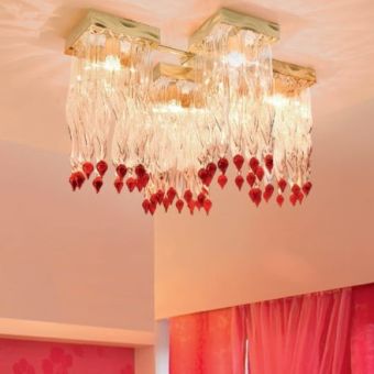 Patrizia Volpato / Semi-Flush Mounts / Alaska Handcrafted Murano Glass PV-530-PL1