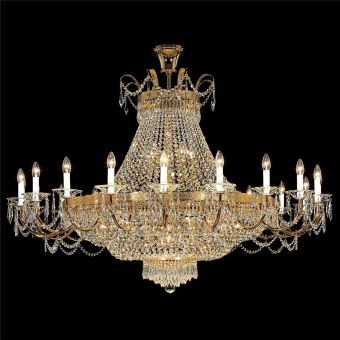 Italian Luxury Lighting / Chandeliers / Empire Crystal 38 Lights 6812 038