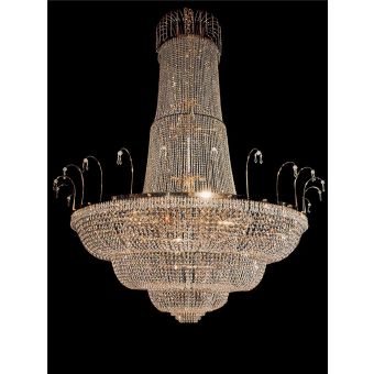 Italian Luxury Lighting / Chandeliers / Empire Crystal 48 Lights 7225 250