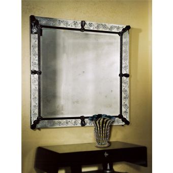 Italian Luxury Lighting / Wall Mirrors / Vintage Venetian Murano Glass 831S