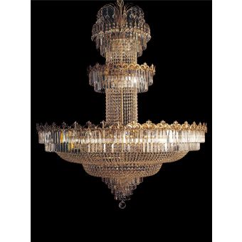 Italian Luxury Lighting / Chandeliers / Empire Crystal 48 Lights 8551 170
