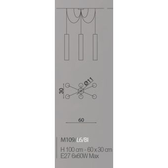 Il Paralume Marina / Chandeliers / IL-M109/L6