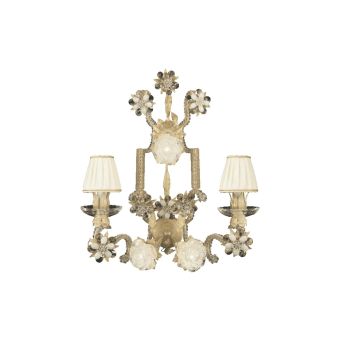 Mechini / Wall Lights / Bohemian Strip and Silk Lamp Shade A277/2