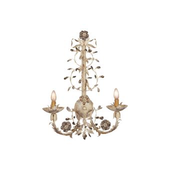Mechini / Wall Lights / Bohemian Crystal and Murano Glass A538/2