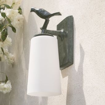 Objet Insolite / Outdoor sconce / Applique Extérieure Plume