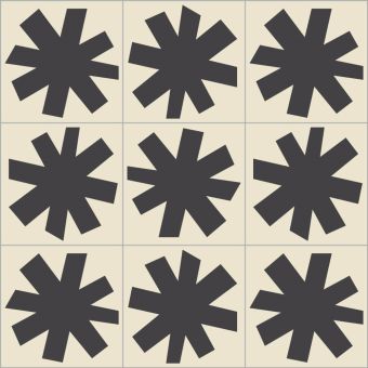 Bisazza / Cementiles / Asterisque B&W