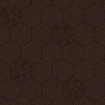 Bisazza / Wood - Decorations / Central Moka