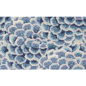 Bisazza / Mosaico - Decorations / Dalia Blu (Flora)