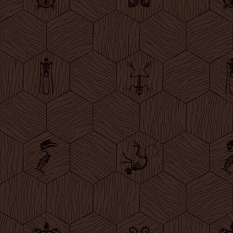 Bisazza / Wood - Decorations / New Gingham Moka