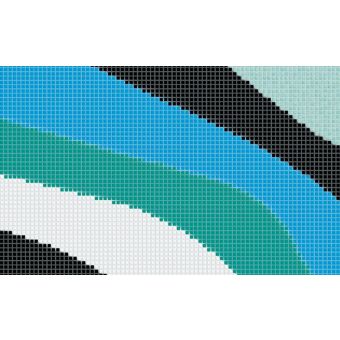 Bisazza / Mosaico - Decorations / Onde 20 Blu (Pools)