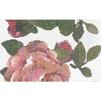 Bisazza / Mosaico - Decorations / Springrose Bianco (Flora)