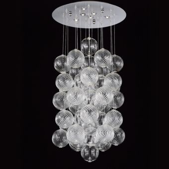 Glass & Glass Murano / Pendants & Suspension Lights / Bolle di vetro ART. 4100/S6