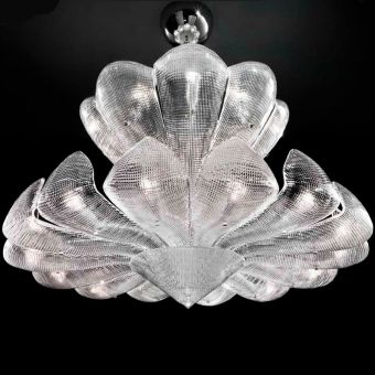 Glass & Glass Murano / Chandeliers / Naga 2 ART. 1650/P & 1650/S