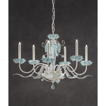 Euroluce Lampadari / Chandeliers / Bora L6 Tiffany