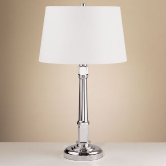 Charles Paris / Facet / Table Lamp / 2902-0 (Nickel)
