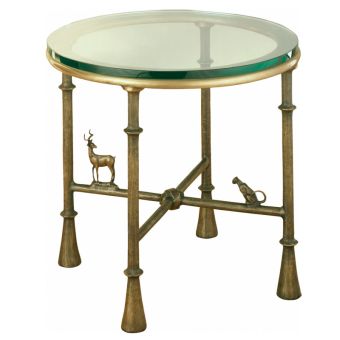 Corbin Bronze / Antelope / Side Table