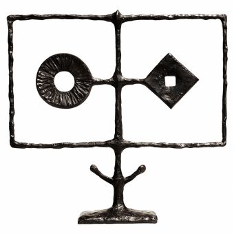 Tom Corbin / Author's sculpture / Face Abstract S9010