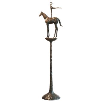 Tom Corbin / Author's sculpture / Horse and Rider II S1145