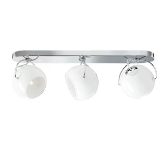 Fabbian / Spot Lighting / Beluga White D57 Wall & Ceiling 3 spots 
