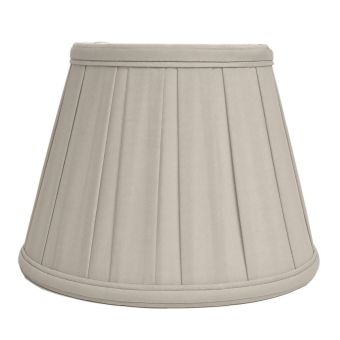 Elstead Lighting /  / 8"" Cotton Box Pleat Oyster (20Cm)