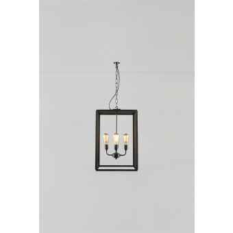 Original Btc / Pendants & Suspension Lights / Extra Large Square Pendant, Closed Top