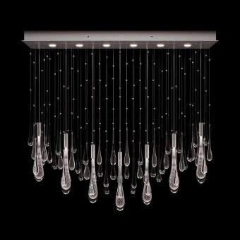 Fine Art Handcrafted Lighting / Pendants & Suspension Lights / Rain Rectangular 100138