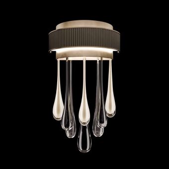 Fine Art Handcrafted Lighting / Wall Sconces / Rain 100142