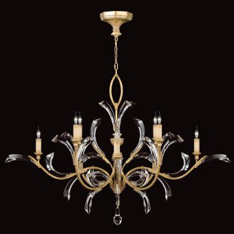Fine Art Handcrafted Lighting / Chandeliers / Beveled Arcs 57″ Round 701240 761640 