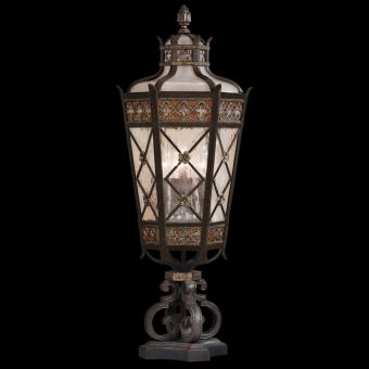 Fine Art Handcrafted Lighting / Outdoor Pier Mount / Chateau Outdoor 35″ 403983 