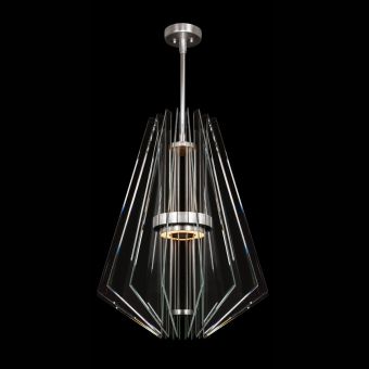Fine Art Handcrafted Lighting / Pendant Lights / Newton 28″ Round 917040 