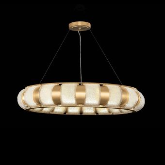 Fine Art Handcrafted Lighting / Pendant Lights / Bond 45″ Round 925740 