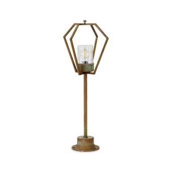 Moretti Luce Outdoor Pedestal Bollard Light Gemstone 3465