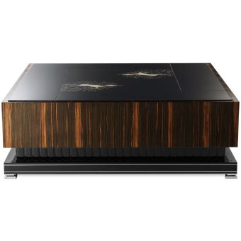 Arte Veneziana / Coffee Tables / Heban Daini Art Déco Handcrafted  FCT-GLF-202-D50