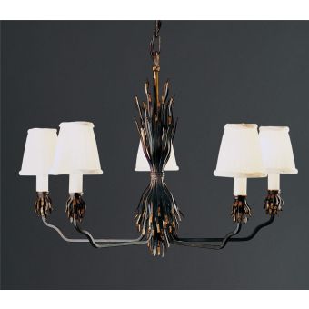 Officina Ciani / Chandeliers / Fabric Shade HL1032CH-5 Fettucce