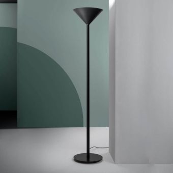 ZAVA Jeena Version B / Uplighter Floor Lamp - light directed to upwards, ceiling