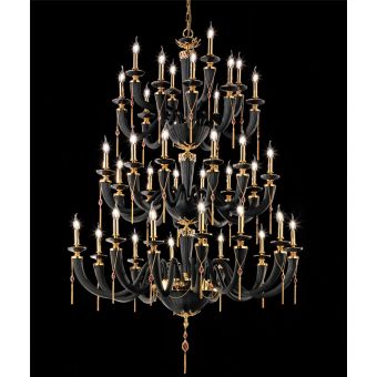 Euroluce Lampadari / Chandeliers / Julienne Black&Gold L36